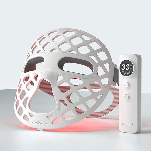 Avorla Beauty Led Liquid Silicon Light Therapy Facial Mask